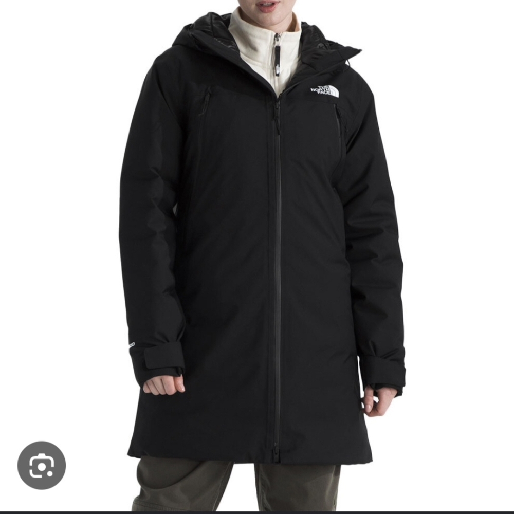 The North Face Black Insulated Ski & Snow Jacket with Hood